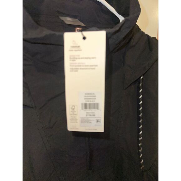 New Women's CALIA Women's Hooded long sleeve Windbreaker black size XL $118 - Picture 5 of 11